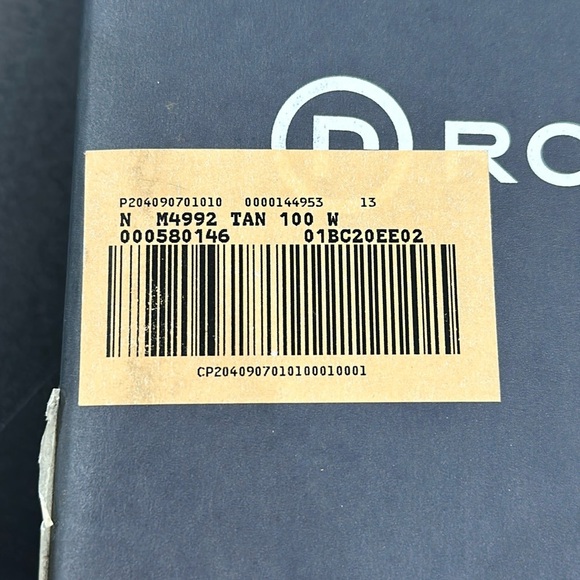 Rockport Brown Leather Boat Shoe - 10 Wide - Picture 12 of 13